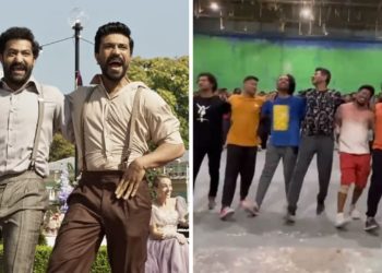 Prabhu Deva and his dance crew pay homage to RRR’s Oscar-winning song Naatu Naatu. WATCH
